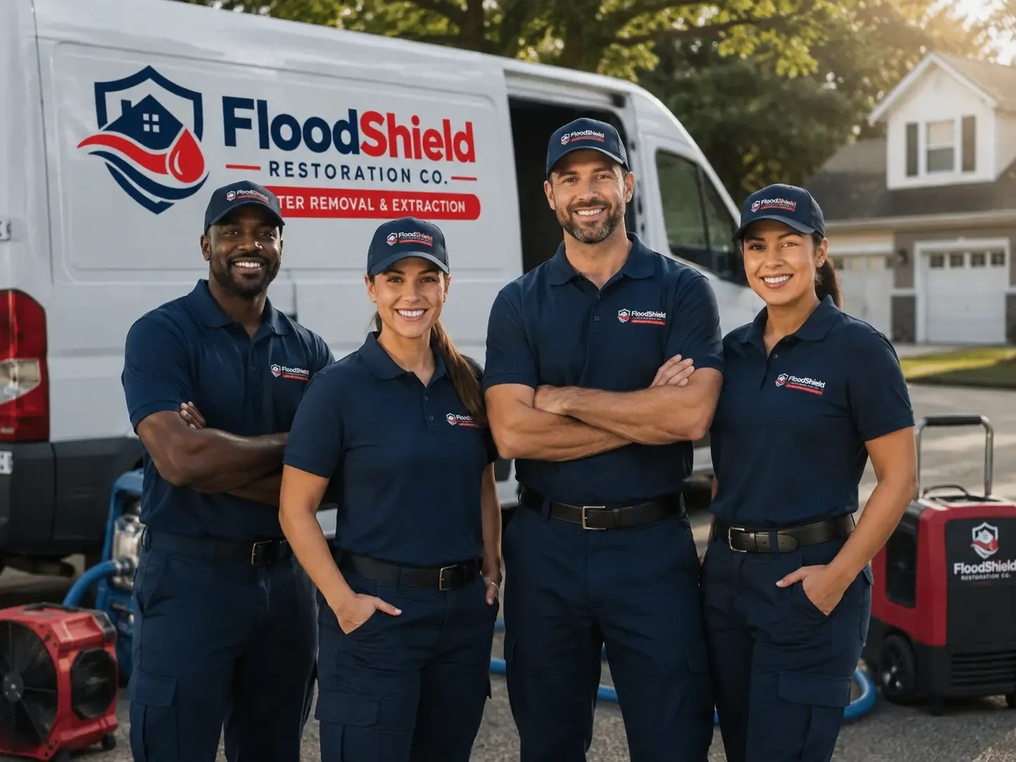 Flood Damage Restoration company in Montague, MI