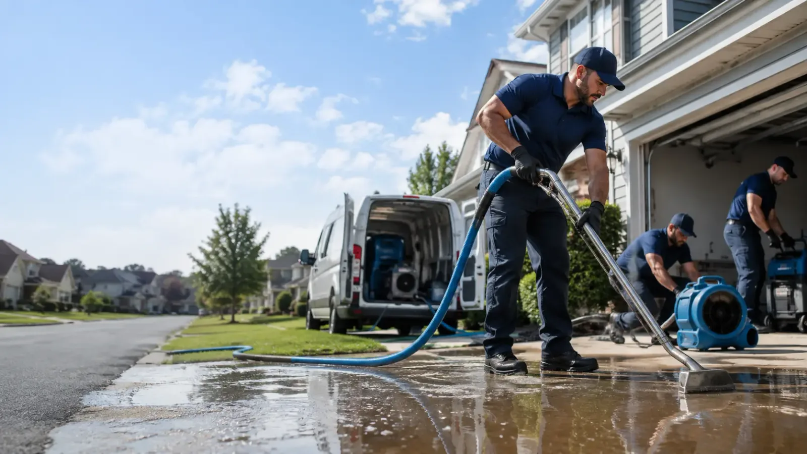 Flood Damage Restoration in Montague, MI